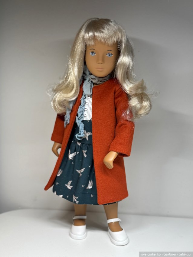 Комплект для Саши Моргенталер «Пальто и платье» (фото 5)