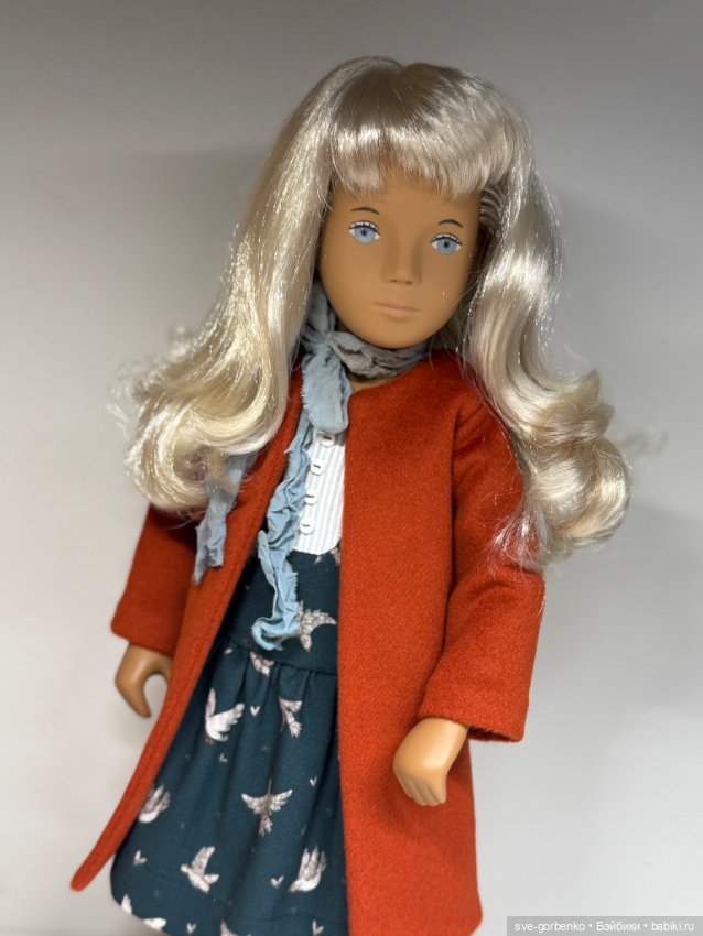 Комплект для Саши Моргенталер «Пальто и платье» (фото 3)