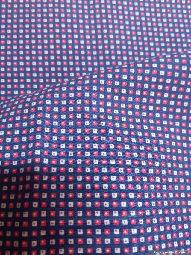 Отрез хлопка для кукольного рукоделия (фото 2)