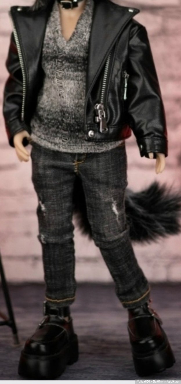 Аутфит куклы Кайден и парик