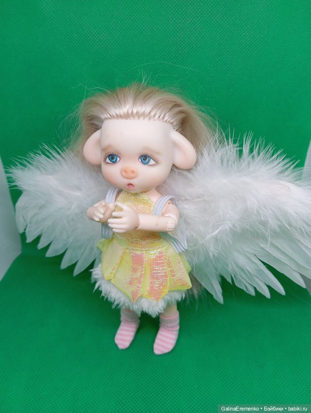 Крылышки для ангелочков — Миниатюра для кукол (фото 3)