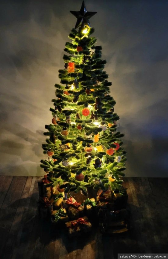 Маленькая ёлочка для кукол и интерьера (фото 2)
