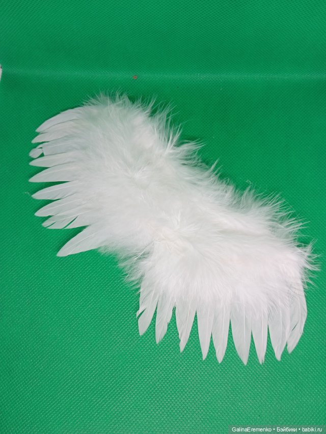 Крылышки для ангелочков — Миниатюра для кукол