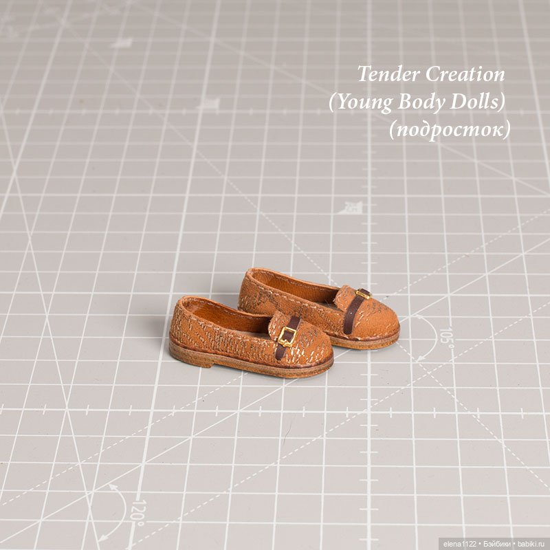 Лоферы для Tender Creation (Young Body Dolls) (подросток)