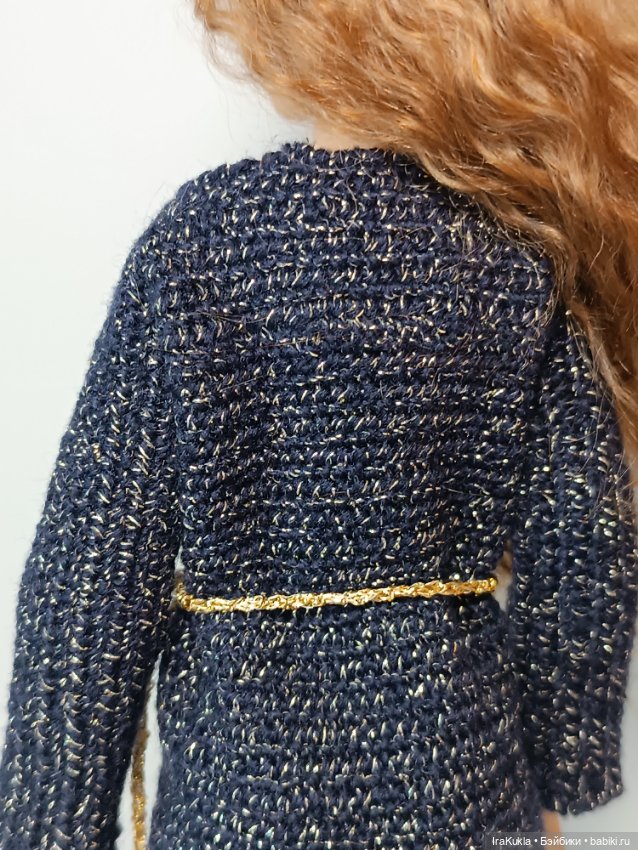 Тёплое платье для Китти, Адель (фото 3)