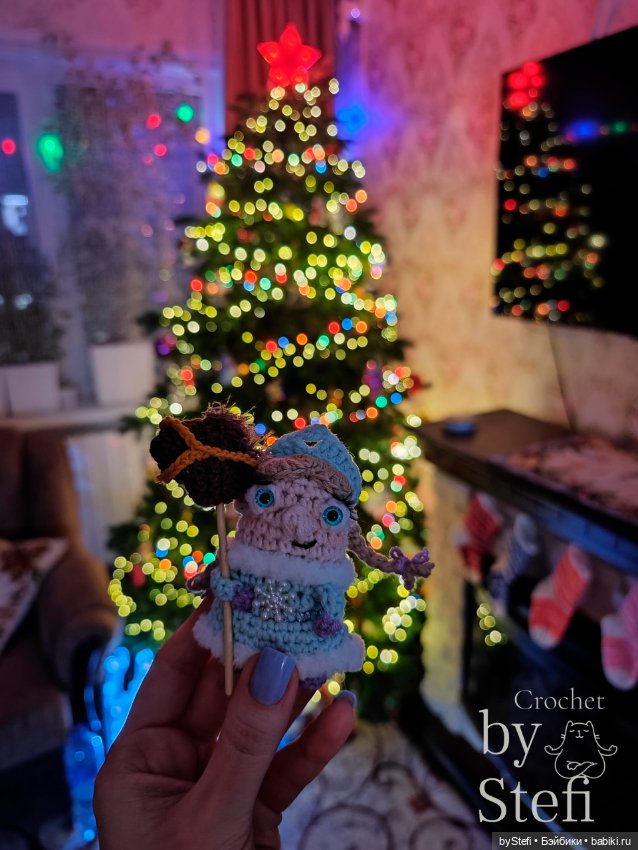 Дед Мороз и Снегурочка — Авторские игрушки (фото 2)