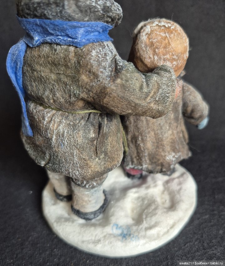 Новогодняя игрушка "На прогулке" (фото 10)