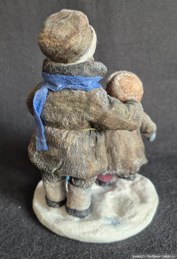 Новогодняя игрушка "На прогулке" (фото 7)