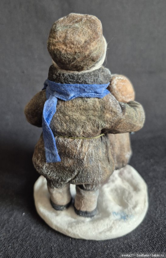 Новогодняя игрушка "На прогулке" (фото 8)