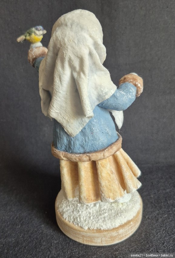 Новогодняя игрушка "Зимняя девочка" (фото 10)