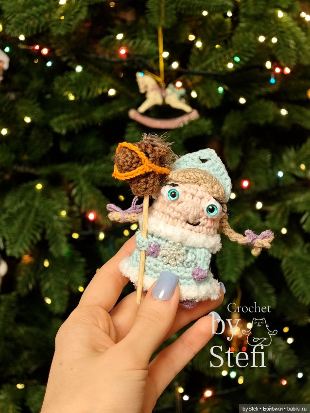 Дед Мороз и Снегурочка — Авторские игрушки (фото 5)