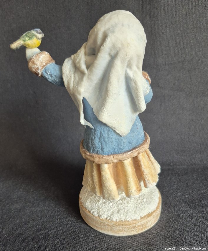 Новогодняя игрушка "Зимняя девочка" (фото 9)