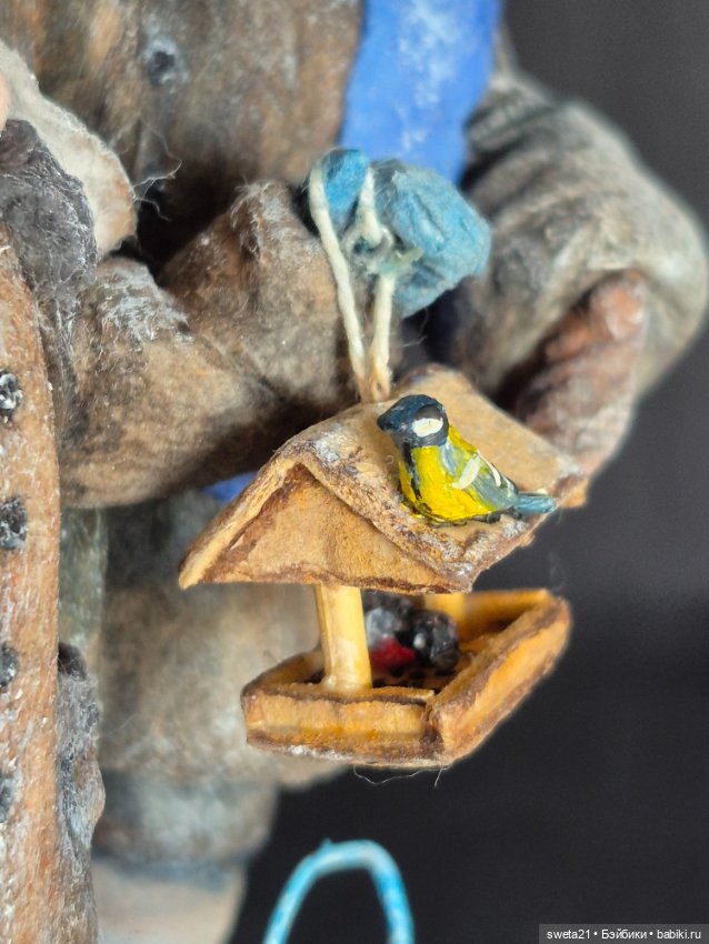 Новогодняя игрушка "На прогулке" (фото 3)