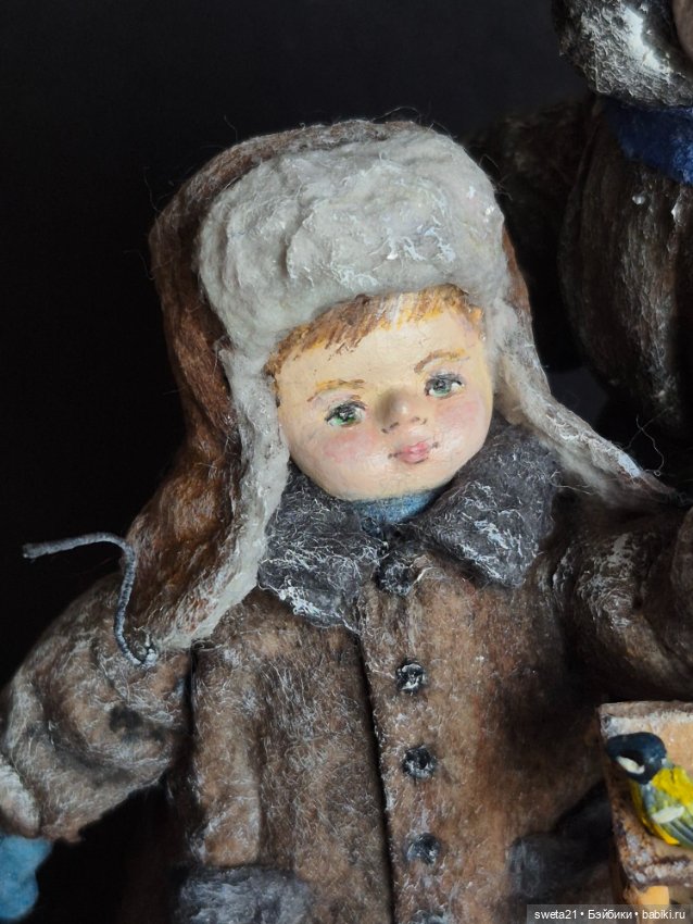 Новогодняя игрушка "На прогулке" (фото 6)