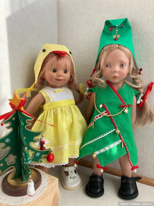 Карнавальные костюмы Вихтелям и Цвергназе 35 см (фото 6)