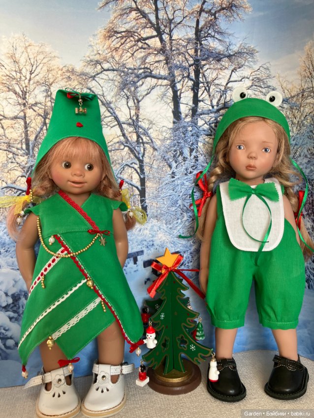 Карнавальные костюмы Вихтелям и Цвергназе 35 см (фото 8)