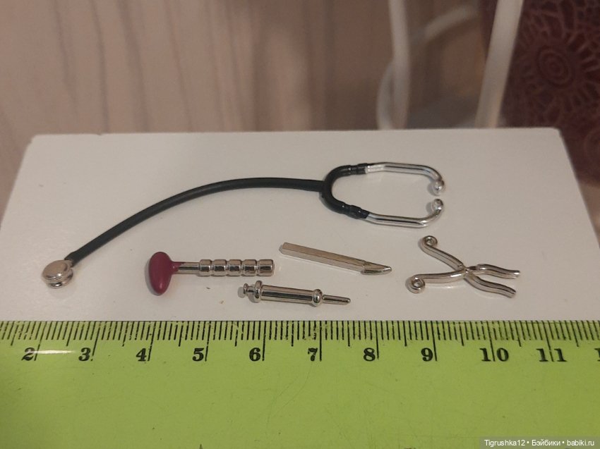Медицинские инструменты — Аксессуары для кукольных фотосессий (фото 5)