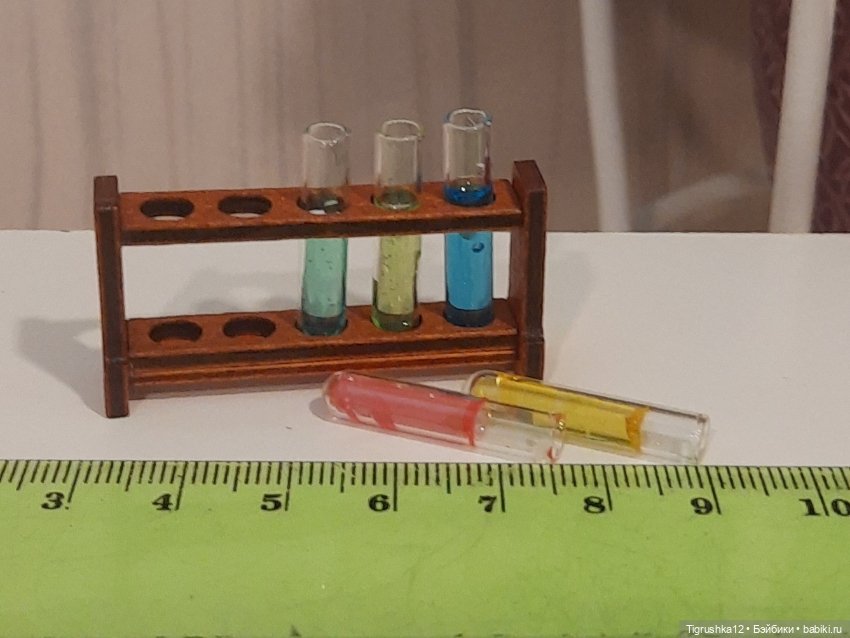 Штатив с пробирками — Аксессуары для кукольных фотосессий (фото 4)