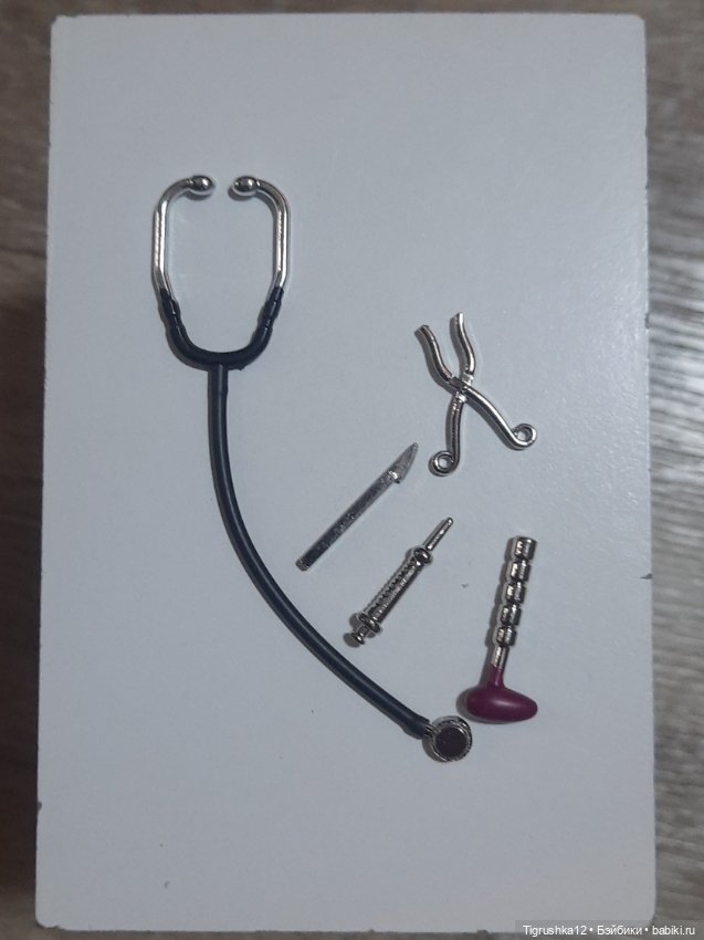 Медицинские инструменты — Аксессуары для кукольных фотосессий (фото 2)