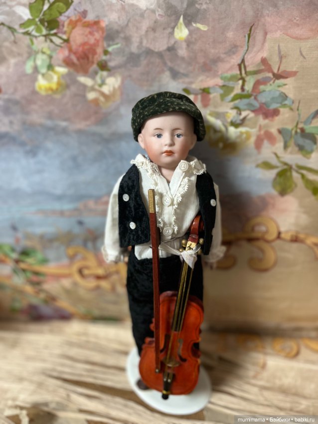 Маленький скрипач Gebrüder Heubach 0 рост 31 см (фото 2)