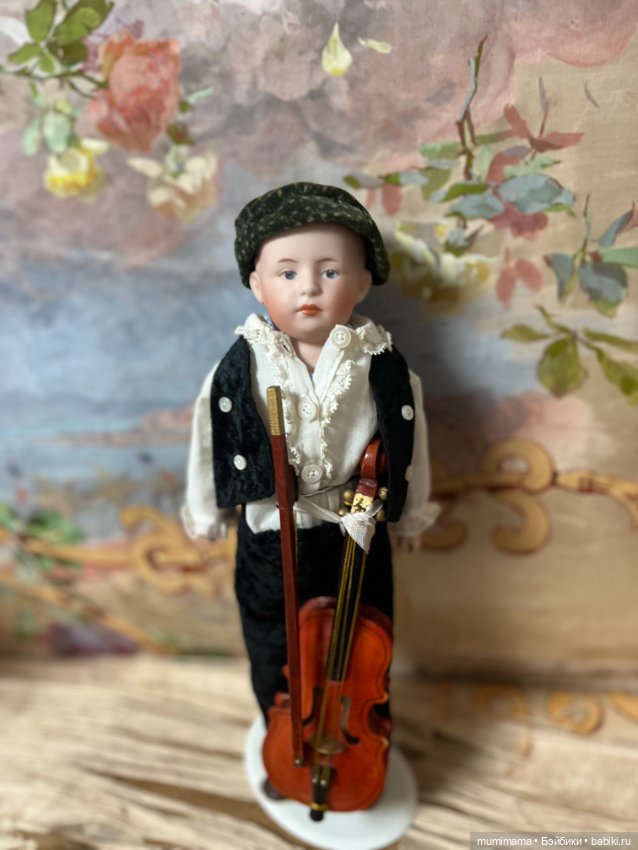 Маленький скрипач Gebrüder Heubach 0 рост 31 см (фото 3)