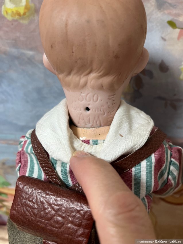 Хорошенький мальчишка Armand Marseille 560 рост 33 см (фото 7)