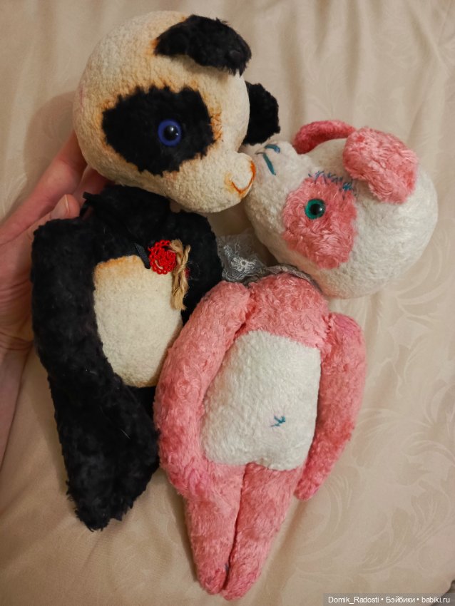 Панды Ромео и Джульетта — Авторские игрушки