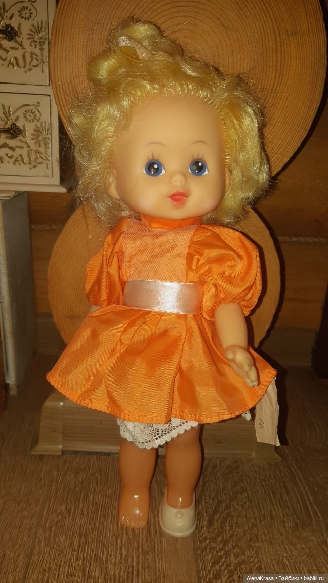 Кукла ссср синеглазка с этикеткой