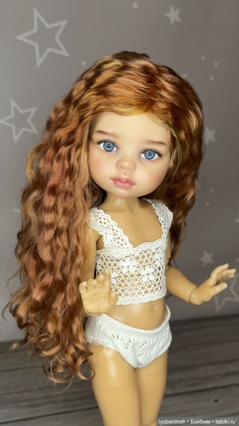 Парик натуральный 8/9 для Паола Рейна и аналогичных кукол (фото 5)