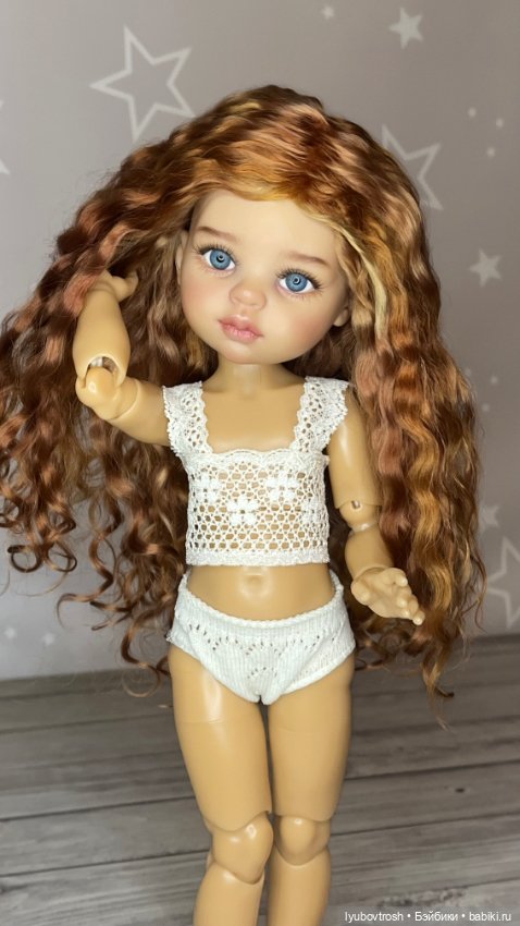 Парик натуральный 8/9 для Паола Рейна и аналогичных кукол