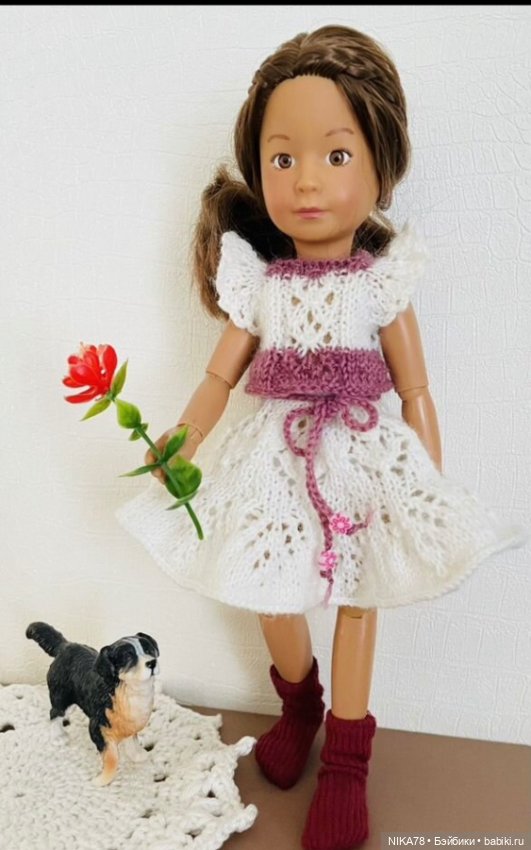 Вязаные платья для куколок Kruselings (фото 4)