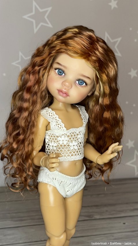 Парик натуральный 8/9 для Паола Рейна и аналогичных кукол (фото 3)