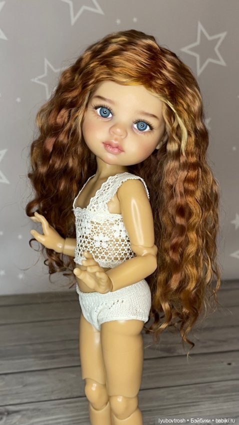 Парик натуральный 8/9 для Паола Рейна и аналогичных кукол (фото 6)