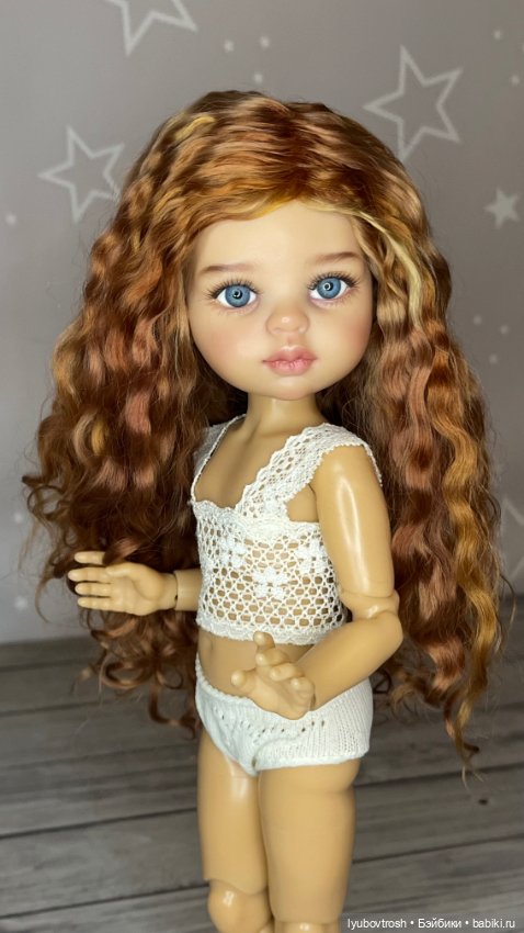 Парик натуральный 8/9 для Паола Рейна и аналогичных кукол (фото 2)