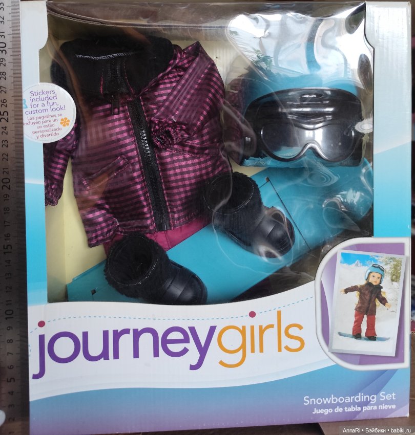 Snowboarding Set для Journey girls, возможно и Gotz
