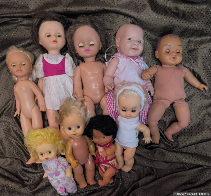 Куклы СССР и современные — Игровые куклы