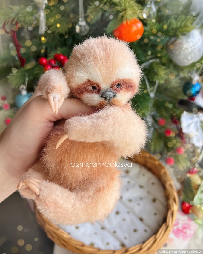 Ленивец Йося 🦥✨ — Авторские игрушки (фото 3)