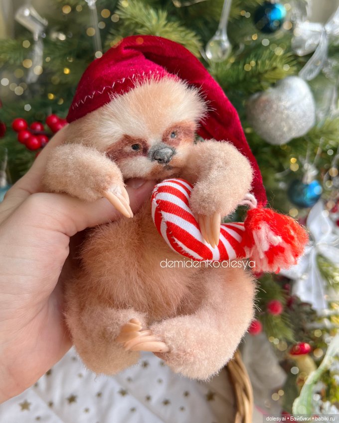 Ленивец Йося 🦥✨ — Авторские игрушки (фото 5)