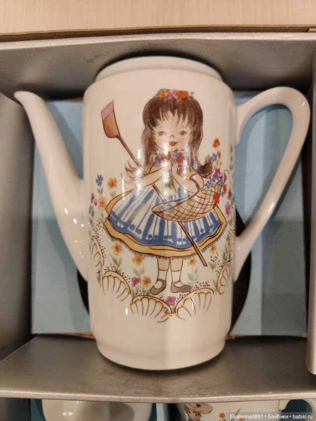 Сервиз чайный для кукол ГДР (фото 4)