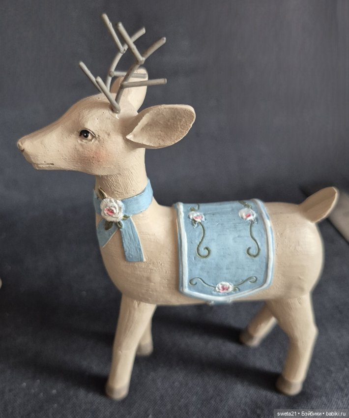 Фигурки "Рождественские олени" (фото 9)