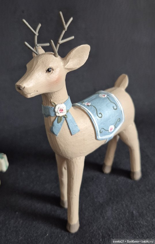 Фигурки "Рождественские олени" (фото 7)