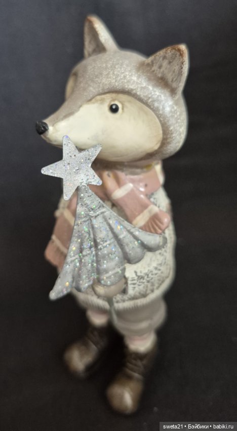 Новогодние статуэтки Лис (фото 3)