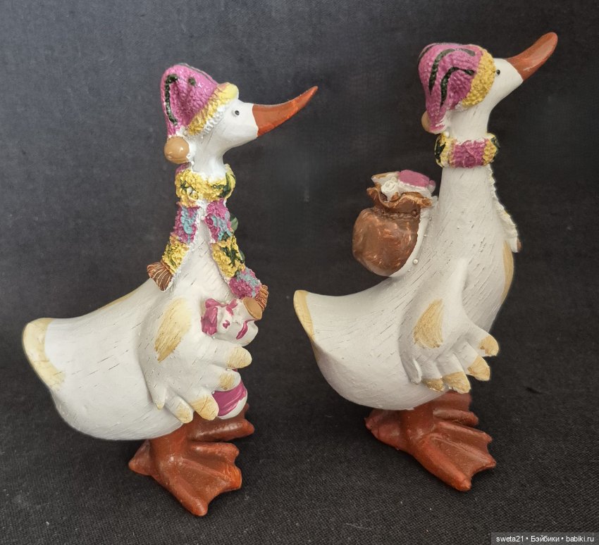 Рождественские гуси — Статуэтки (фото 9)