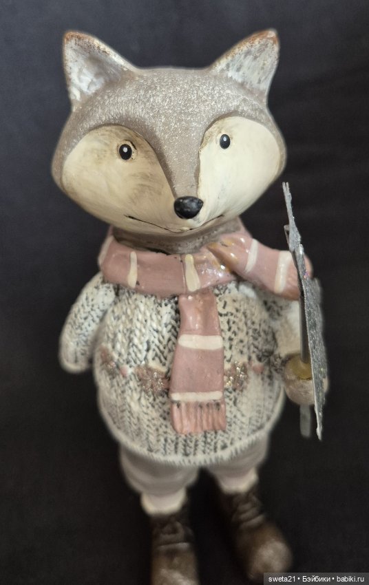Новогодние статуэтки Лис (фото 2)