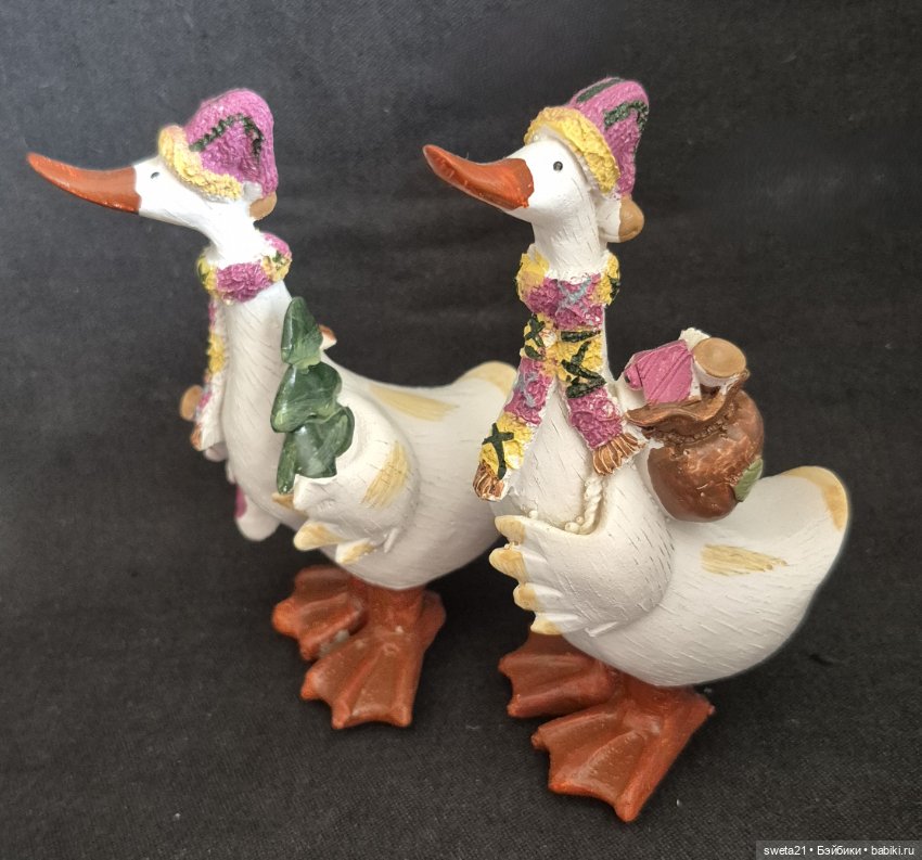 Рождественские гуси — Статуэтки (фото 6)