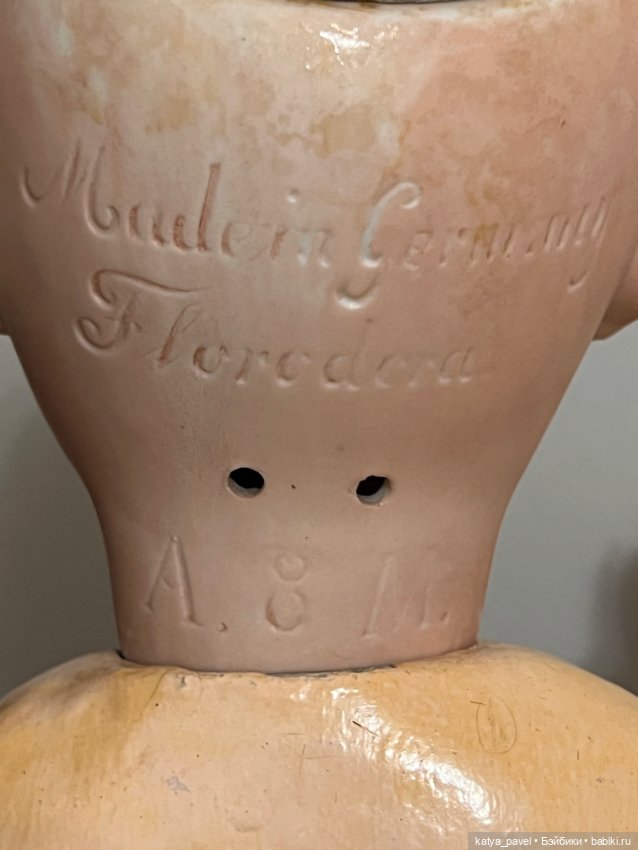 Антикварная кукла Floradora AM на шарнирном теле