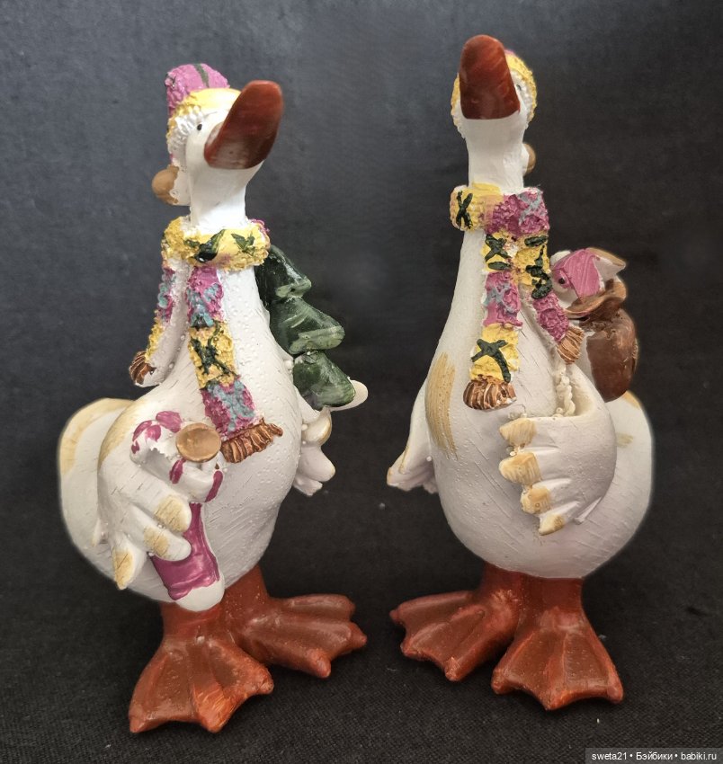 Рождественские гуси — Статуэтки