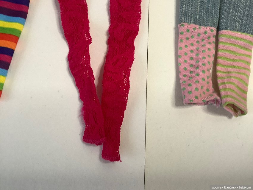 Гетры для барби — Одежда для кукол (фото 3)