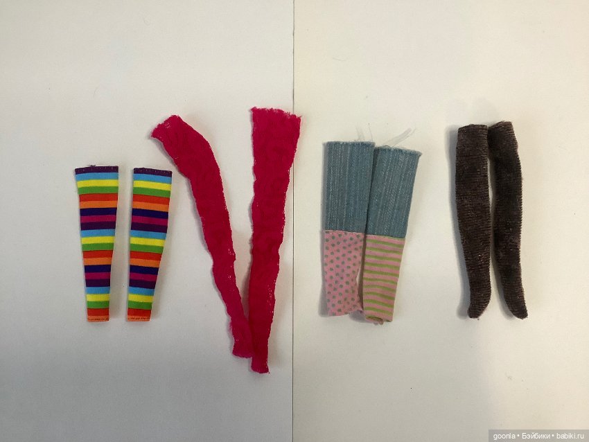 Гетры для барби — Одежда для кукол