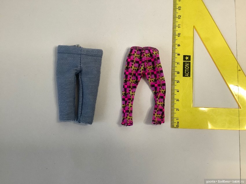 Штаны на маленьких кукол — Одежда для кукол (фото 2)